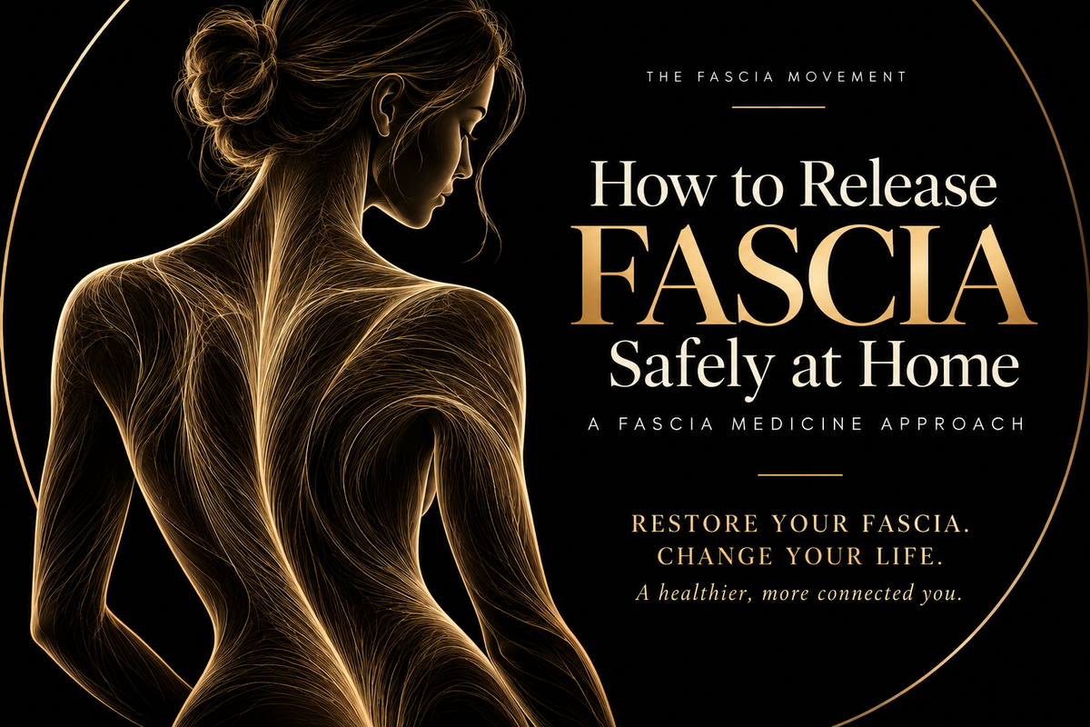 How to Release Fascia Safely at Home: A Fascia Medicine Approach